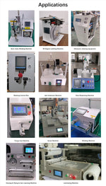 2.8'' Touch Screen PLC HMI All In One for Small Machine Automation Controller, Built-In Analog, 7/9 I/O, 2 Axis 100K for Motor