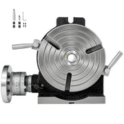 Bild in Galerie-Viewer laden, Amocart 8 Inch/200 MM Rotary Table 3-Slot or 4-Slot Horizontal Vertical MT-3 Rotary Table for Milling 360° Precision Working
