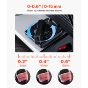 Load image into Gallery viewer, SucceBuy Meat Slicer Electric Deli Food Slicer Meat Cutter with two Premium SUS420 Blades for Meat Cheese Home Use - AMOCART
