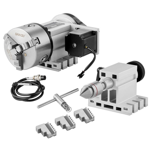 SucceBuy Dividing Head K11-100mm 3Jaw Chuck 2.6