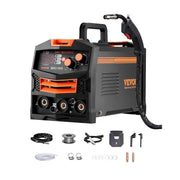 Load image into Gallery viewer, Amocart MIG Welder 130A 2-in-1 Flux Core Weding Machine Portable Mig Welder with Inverter Technology Digital Display Screen
