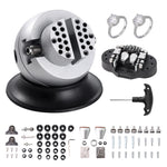 SucceBuy Ball Vise 3" 5" Engraving Setting Tool Standard Rotation Engraving Block Vise Attachment Jewelry Engraving Block Tools