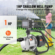Load image into Gallery viewer, Amocart Shallow Well Pump Portable Sprinkler Booster Jet Pumps, Automatic Controller for Garden Lawn Irrigation Water Transfer
