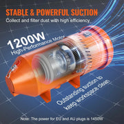 Charger l'image dans la visionneuse de galerie, w/ 1.8 Gal Capacity-Universal Fit for Sandblaster Cabinets Amocart Dust Collection System1.6-HP Dust Collector Media Reclaimer
