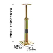 Load image into Gallery viewer, Amocart 4pcs House Floor Jacks 11.6-16" Adjustable 2500 lbs Support Beam Basement Galvanized Telescoping Jack Post for Leveling
