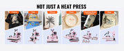 Bild in Galerie-Viewer laden, Amocart Heat Press Machine 12x15inch  8in 1 Heat Transfer Machine 360° Swing Away T-Shirt for T-Shirts/Mugs/Hats/Plates Pink
