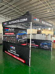 Load image into Gallery viewer, Canopy Cover 3x3 Heavy Duty Outdoor Popup Luxury Big Stretch Gazebo Tent Custom 10 X 10 Commercial Promotional Tent for events
