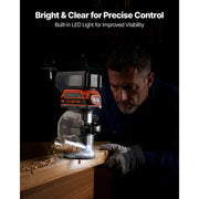 Load image into Gallery viewer, SucceBuy Cordless Wood Router with Fixed Base 1/4-Inch Collet for Woodworking Compatible with Makita 18V Batteries (No Battery) - AMOCART
