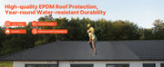 Load image into Gallery viewer, Amocart Roll Rubber Roofing, Weather Resistant Flexible Roof Material for Long Lifespan
