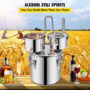 Bild in Galerie-Viewer laden, Succebuy 12/30L Alcohol Brewing Distiller DIY Moonshine Apparatus Stainless Steel Still Whisky Beer Brandy Home Appliance
