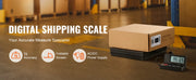 Load image into Gallery viewer, SucceBuy 110 lbs Digital Postal Shipping Scale with Timer 90° Foldable LCD Screen AC/DC Powered Package Scale for Laggage Home
