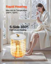 Load image into Gallery viewer, SucceBuy Towel Warmer Bucket 20L Heated Towel Warmer w/ LED Light Auto Shut off &amp; Temperature Setting Large Blanket Warmers SPA
