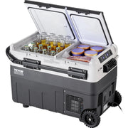 Load image into Gallery viewer, SucceBuy 40/50/58L Portable Car Refrigerator 12VoltCar Refrigerator Fridge Dual Zone Portable Freezer Compressor Cooler for Home
