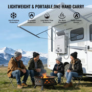 Charger l'image dans la visionneuse de galerie, SIHAO 6L Portable Outdoor Gas Water Heater with Digital Display Shower Head Pressure Regulator for Camping Travel
