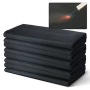 Load image into Gallery viewer, SucceBuy Carbon Felt Welding Blanket 4 Pack Heat Resistant Welding Blanket Set Cuttable Carbon Fiber Fire Retardant Welding Pad
