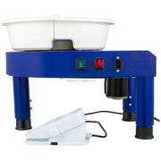 Load image into Gallery viewer, 450W Pottery Wheel Machine 14in/35cm Ceramic Wheel Forming Machine Electric Clay Machine Foot Pedal
