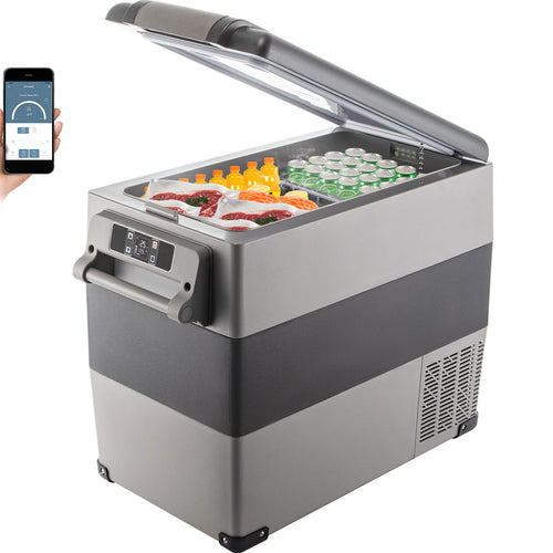 Amocart 20L 22L 35L 45L 55L Car Refrigerator Mini Fridge Freezer Portable Compressor Cooler 12/24V Ice Box for Camping