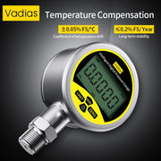 Load image into Gallery viewer, Digital Pressure Manometer -0.1-60Mpa Digital Pressure Gauge 80mm Pressure Manometer M20*1.5 0.2% SS304 Digital Pressure Gauge
