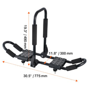 Load image into Gallery viewer, Amocart Kayak Ceiling Storage Rack Ceiling Storage Rack for 2 Kayak Canoe SUP Adjustable Height Overhead Kayak Holder Hanger
