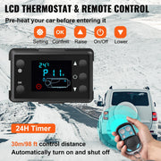 Load image into Gallery viewer, Amocart 8KW 12V Car Heater Diesel Air Heater All in One with Silencer for Car Bus Trailer RV Diesel Vehicle Parking Heater
