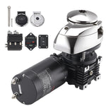 SucceBuy 1100W Vertical Fishing Windlass Fit for 1/4-Inch Chain or 9/16 & 5/8 Inch Nylon Rope Max Pull 700 lbs for Boats 20-36ft
