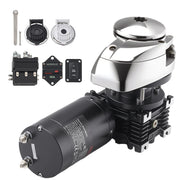 Load image into Gallery viewer, SucceBuy 1100W Vertical Fishing Windlass Fit for 1/4-Inch Chain or 9/16 &amp; 5/8 Inch Nylon Rope Max Pull 700 lbs for Boats 20-36ft - AMOCART
