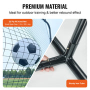 Load image into Gallery viewer, SucceBuy 12x6FT Soccer Rebounder Net Iron Soccer Training Equipment Sports Football Training Gift Perfect for Solo/Team Practice - AMOCART
