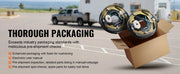 Load image into Gallery viewer, SucceBuy 2Pcs 3500/7000lbs Electric Trailer Brake Assembly Self-Adjusting Axle Backing Plates for Brake System Part Replacement

