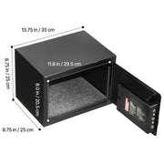 Load image into Gallery viewer, Amocart Drop Safe Large Capacity Front Drop Slot Safe Box with Digital Keypad Cash Depository Box with Spare Keys for Cash Bank
