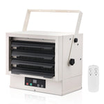 SucceBuy Electric Garage Heater Digital Fan Forced Wall with Remote Control Overheat Protection Hardwired Heater  for Workshop