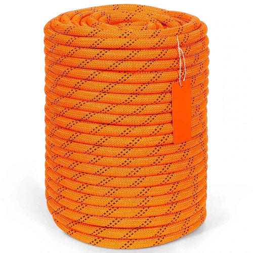 Amocart 220ft Dual-Weave Polyester Rope 48-Strand Outdoor Accessories Emergency Cord for Camping Swinging Rappelling Rescue