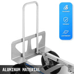 Amocart Camion à main pliable en aluminium 3 en 1, chariot à chariot, poids maximum de 1000 lb, 350 k
