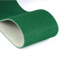 Thickness:5mm Green PVC Hay Cutter Conveyor Belt Circular Lawn Pattern Cutting Silk Kneading Machine Parts