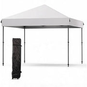 Load image into Gallery viewer, 10x10 FT Pop Up Canopy Tent, Black Heavy Duty Waterproof Gazebo Shelter with Wheeled Carry Bag Portable Instant Sun Shade for Outdoor Parties, Events &amp; Camping,Patio, Garden, Beach
