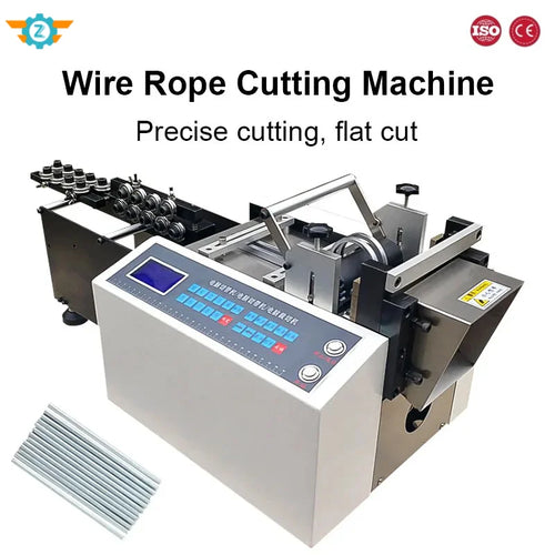 0.1-2mm Automatic Metal Wire Straightening and Wire Rope Cutting Machine for Stainless Steel Copper Welding Wire Flat Cutter
