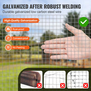 Load image into Gallery viewer, 1/2 in 24in X 50 Ft 19 Gauge Hot Dipped  SucceBuy Hardware Cloth Galvanized Wire Mesh Roll Chicken Wire Fencing Wire Mesh
