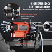 Load image into Gallery viewer, Amocart 3200W 750RPM Wet/Dry Diamond Core Drill Machine Concrete Drill Rig Stand Industrial Wet Electric Core Drilling Machine
