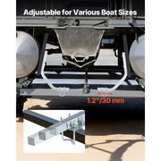 Charger l'image dans la visionneuse de galerie, Amocart Boat Trailer Guides 2PCS High-Hardness Steel Trailer Guide-Ons Fits C-Channel Bunk-Style Pontoon Trailers/V-Hull Boats
