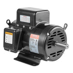 Amocart 7.5HP Air Compressor Motor 230V 31.6Amps Electric Single Phase Motor 3450RPM 184T Frame for Compressors CW/CCW Rotation