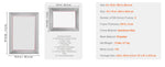 Amocart Screen Printing Kit 2/3 Pieces Aluminum Silk Screen Printing Frames 110 Count Mesh 5 Glitters and Screen Printing