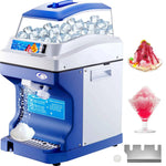 Amocart Commercial Ice Shaver Crusher 441LBS/H with 11LBS Hopper Electric Snow Cone Maker For Parties Events Snack Bar