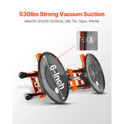Bild in Galerie-Viewer laden, SucceBuy 2PCS Manual Seamless Stone Seam Setter with 6in Vacuum Suction Cups Marble Stone Splicing Installation Tool for Tile
