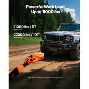 Load image into Gallery viewer, Amocart 10T Snatch Block Towing Pulley 22000Lbs Winch Breaking Force Tackle System Offroad Recovery Accessory for Tractor UTV
