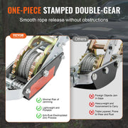 Load image into Gallery viewer, SucceBuy Come Along Winch 2/4/5 Ton Pulling Capacity Heavy Duty Ratchet Automotive Hoist Power Cable Puller for Vehicle Rescue - AMOCART
