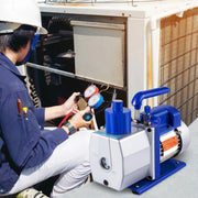 Load image into Gallery viewer, Amocart Vacuum Pump 7 CFM 1/3 HP Single Stage for R12 R22 R134a R410a Systems, 5PA Vacuum Refrigerant for Automobile Reparation
