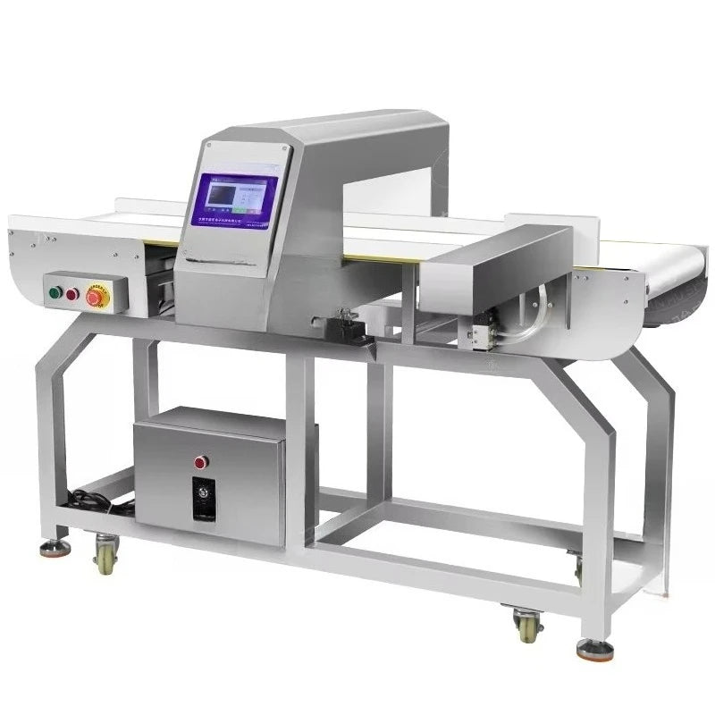 Potato Chips Metal Detector Automatic Food Conveyor Belt System Industrial Snack Production Line Inspection Equipment