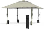 Load image into Gallery viewer, Pop Up Canopy Tent 13x13 FT, Outdoor Easy Setup Gazebo with Wheeled Carry Bag, Heavy Duty Outside Shelter with UV-Resistant
