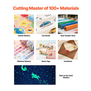 Load image into Gallery viewer, SucceBuy 12in/21in Automatic Edge Detection Vinyl Cutter Machine Design Software and Materials Compatible Multiple File Formats - AMOCART
