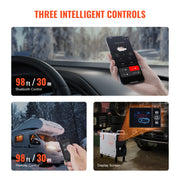 Load image into Gallery viewer, Amocart 2KW Diesel Heater 12V/24V All in One Diesel Air Heater W/ RemoteControl Display Screen CO Alarm for Vehicle and Outdoor

