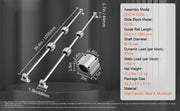 Charger l'image dans la visionneuse de galerie, Amocart SFC 2PCS Linear Guide Rails SFC16 SFC20 1000/2000mm &amp; 4 Slide Blocks High Load-Bearing for DIY CNC Routers Lathes Mills
